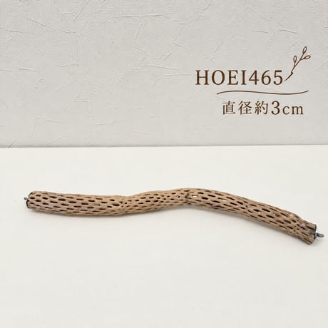 ②カクタスパーチ HOEI465 直径約3cm【サボテンの骨 バンブルフット予防 インコ 止まり木】