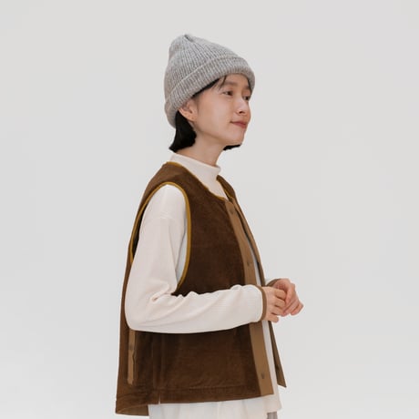 【MOUNTAIN DAISY PRODUCTS】 Hike Rib Mockneck