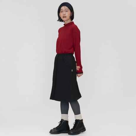 【MOUNTAIN DAISY PRODUCTS】 Hike Rib Mockneck
