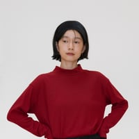 【MOUNTAIN DAISY PRODUCTS】 Hike Rib Mockneck