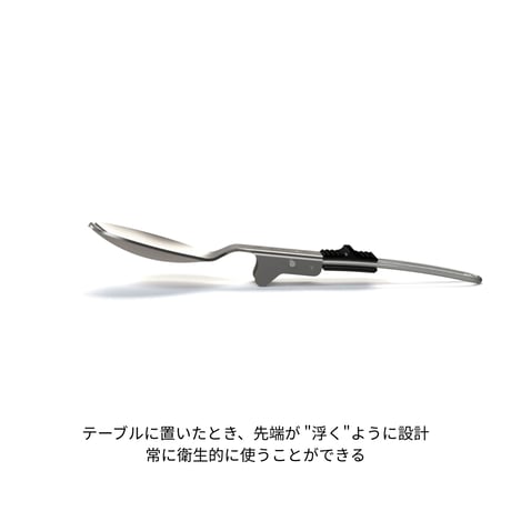 【SOTO】UKU スポーク　│折り畳み　チタン製カトラリー