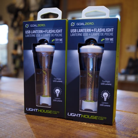 【GOAL ZERO】 Lighthouse Micro Flash “WHITE”JAPAN-LIMITED│ゴールゼロ　ライトハウスマイクロフラッシュ　日本限定