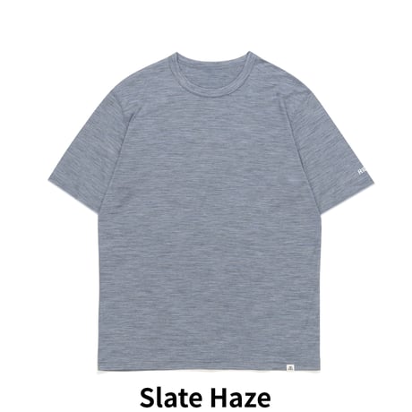【RIDGE MOUNTAIN GEAR】Merino Basic Short Sleeve Tee "Micro Border"　/　リッジマウンテンギア　メリノベーシックショートスリーブティー