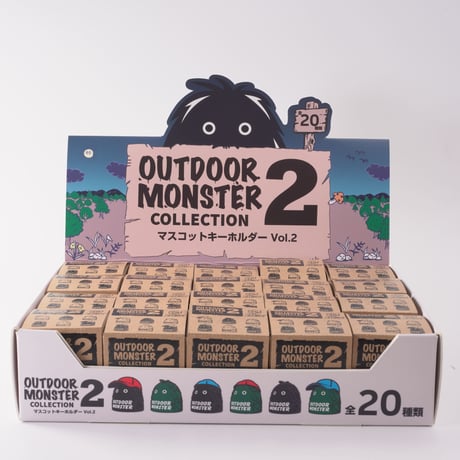 OUTDOOR MONSTER マスコットキーホルダー Vol.2 (コンプリートBOX)