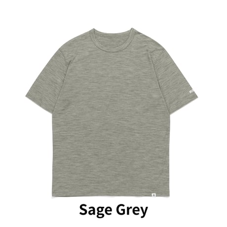 【RIDGE MOUNTAIN GEAR】Merino Basic Short Sleeve Tee "Micro Border"　/　リッジマウンテンギア　メリノベーシックショートスリーブティー