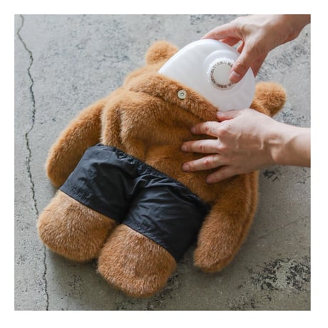 【ポストジェネラル】MONSTER HOT WATER BOTTLE COVER｜モンスター 湯たんぽカバー キャンプ・車中泊