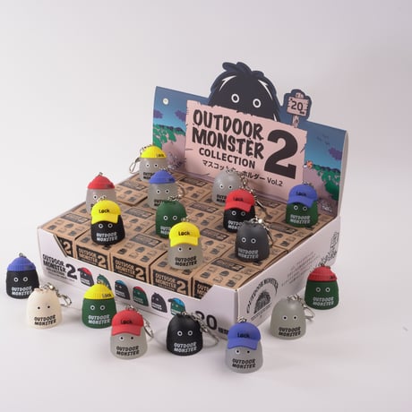 OUTDOOR MONSTER マスコットキーホルダー Vol.2 (コンプリートBOX)