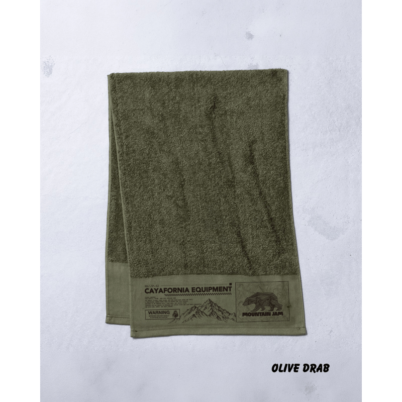 PILE CRAFTS × MOUNTAIN JAM ⁡UTILITY ONSEN TOWEL