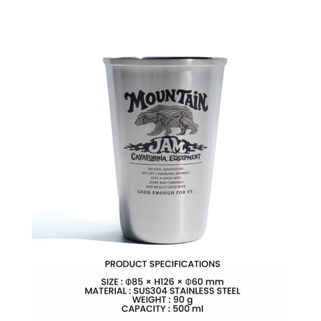 【JAM】Migaki.com X MOUNTAIN JAM　MODEL：CAYAFORNIA/gulp