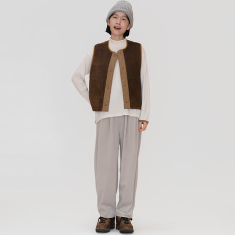 【MOUNTAIN DAISY PRODUCTS】 Hike Rib Mockneck