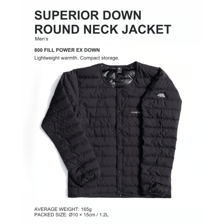 mont-bell SUPERIOR DOWN ROUND NECK JACKET Men’s OMURA BAY SEA TO SUMMIT 2026 LIMITED EDITION