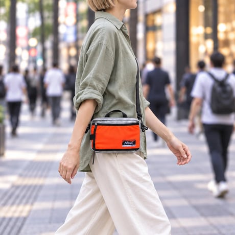 NANGA × tempra MINI SACOCHE｜ナンガ テンプラ ミニサコッシュ ULTRA GRID