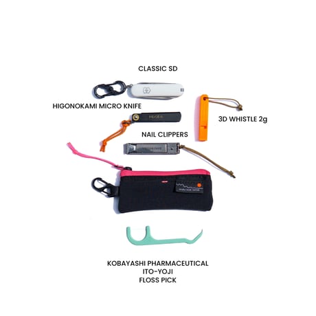【aruku trail runner 】EOC CASE - Everyday Oral Carry -