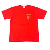 ち○こ LOGO TEE (RED)