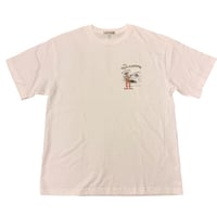ち○こ LOGO TEE (WHITE)
