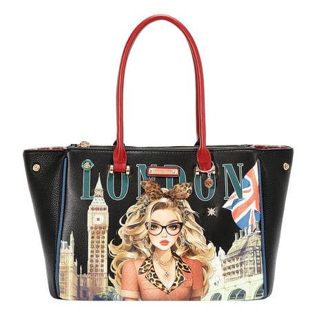 ～LONDON EYE～トートバッグ ★BLACK★