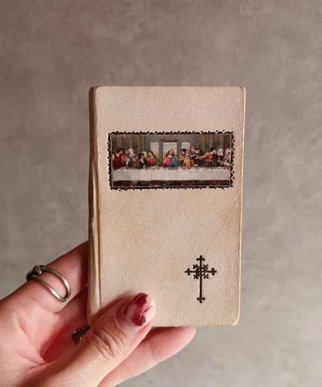 【スペイン蚤の市】 vintage mini prayer book  1940年代もの
