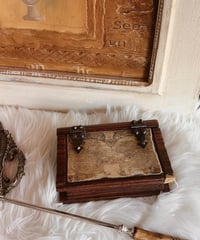 【スペイン蚤の市】vintage wood box 年代不明