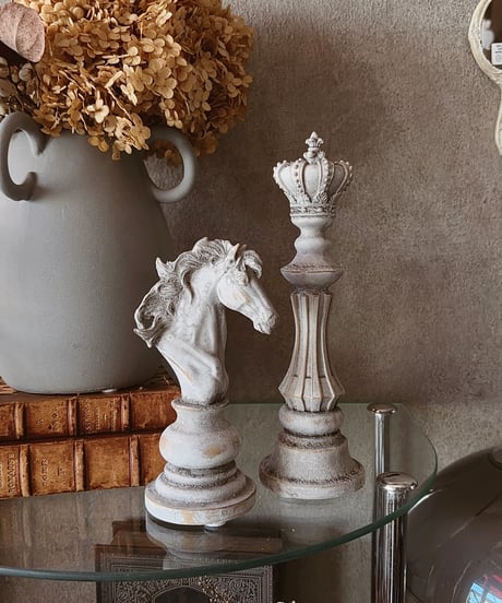chess cement objet