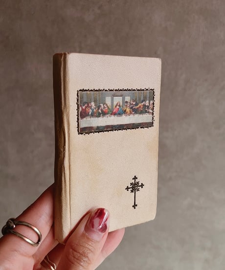 【スペイン蚤の市】 vintage mini prayer book  1940年代もの