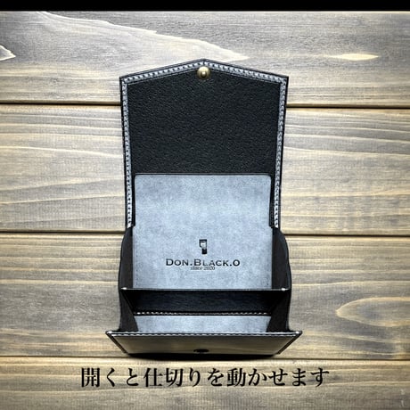 コンパクトウォレットD-CW02/GHOST/NERO【数量限定】