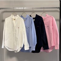 【MARGAUX VINTAGE 2027 PS】オックスフォードフリルシャツ