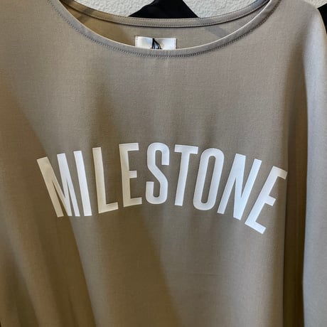 【siro de labonte 2027 SS】MILESTONE tuck pullover