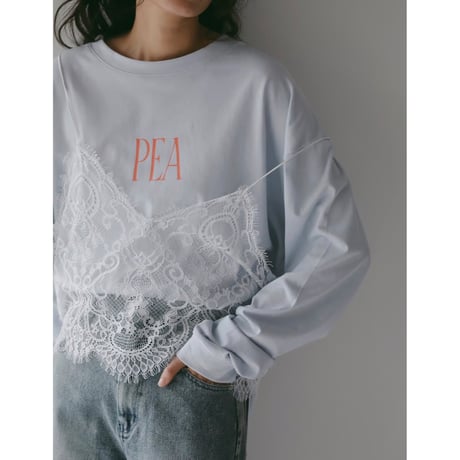 【CHIGNON】PEANUTS"ﾛｺﾞﾛﾝTEE