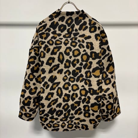 【MARUGAUX 2026 AW】シャギージップコート（レオパード）