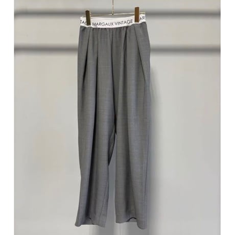 【MARGAUX VINTAGE 2027 PS】ウエストロゴタックパンツ
