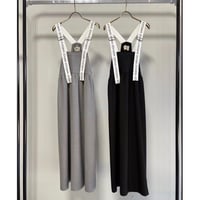 【MARGAUX VINTAGE 2027 PS】ロゴストラップスカート