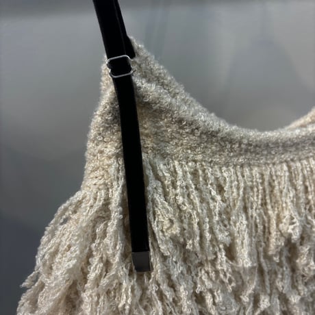 【dignite collier】ループニットビスチェ