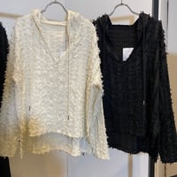 【siro de labonte 2027 SS】foody pullover