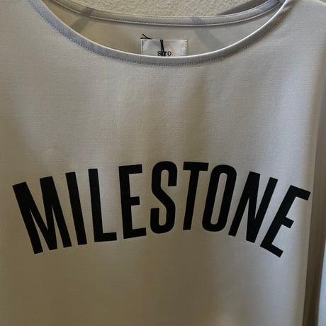 【siro de labonte 2027 SS】MILESTONE tuck pullover