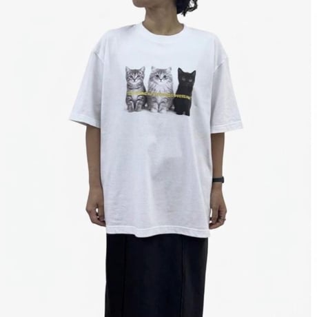 【siro de labonte 2027 SS】dog or cat? Tshirt(ユニセックス）