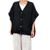 【siro de labonte 2027 SS】tuck sleeve cardigan