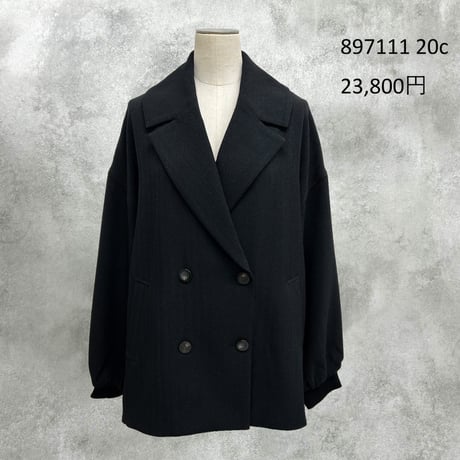 【ayane 897111】MIX TWEED テーラードジャケット