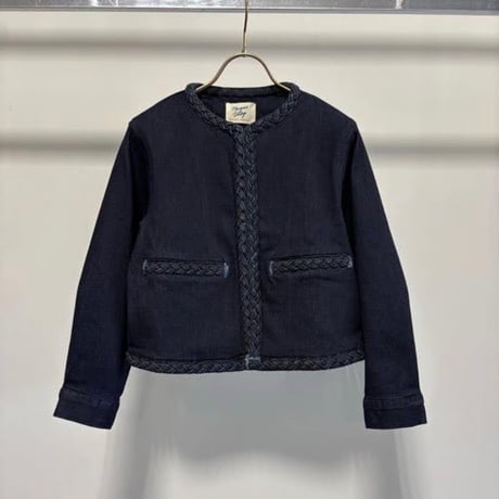 【MARGAUX VINTAGE 2027 PS】編みこみデニムジャケット
