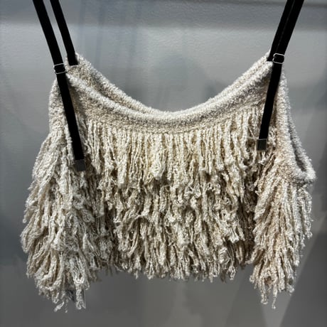 【dignite collier】ループニットビスチェ