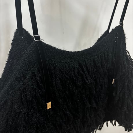 【dignite collier】ループニットビスチェ