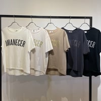 【siro de labonte 2027 SS】AMANECER Tshirt(グリッター）