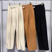 【MARUGAUX 2026 AW】ウエストデザインタックパンツ