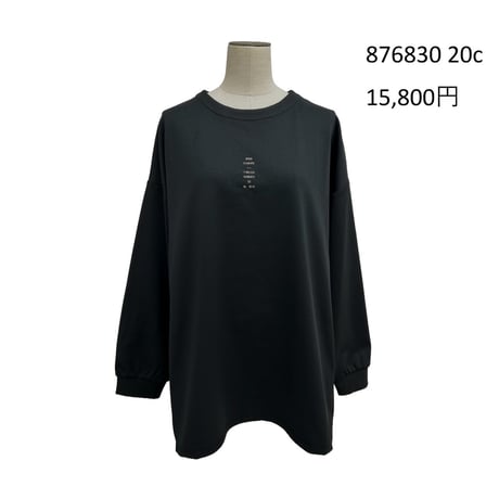 876830裏起毛ハイテンションプルオーバー