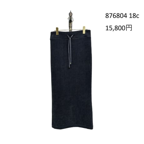 876804ストレッチコーデュロイペンシルスカート
