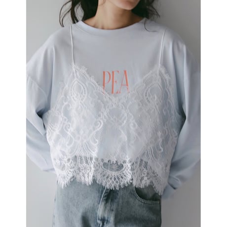 【CHIGNON】PEANUTS"ﾛｺﾞﾛﾝTEE