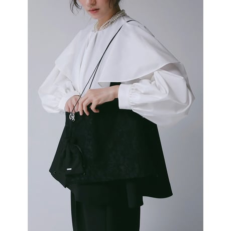 【CHIGNON】 ﾚｰｽﾊﾞｯｸﾞ&ﾐﾆ巾着