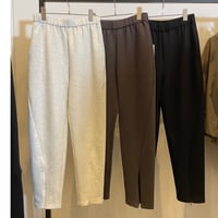 【siro de labonte 2027 SS】2way slit tight pants