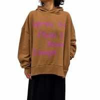 【siro de labonte 2026 AW vol.2】30/10スウェット-ビッグフーディ