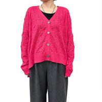 【siro de labonte 2027 SS】lace knit cardigan