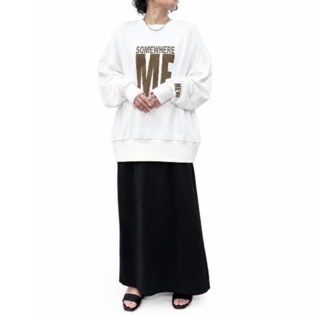 【siro de labonte 2027 SS】2way wide pullover
